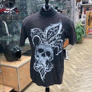 Rebel Spirit Black & Sliver Men’s T-Shirt